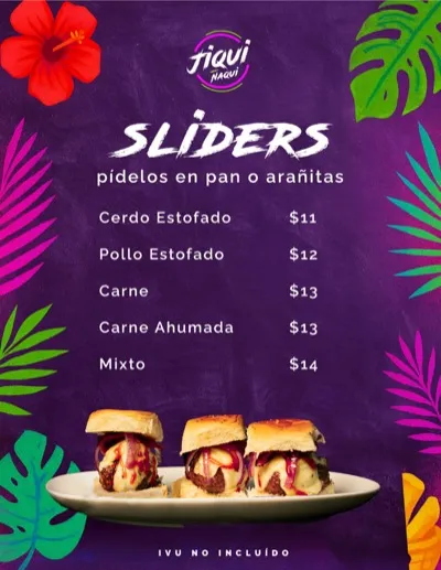 Men&uacute; p&aacute;gina 15